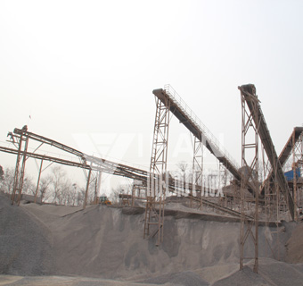 石料生產線生產現場