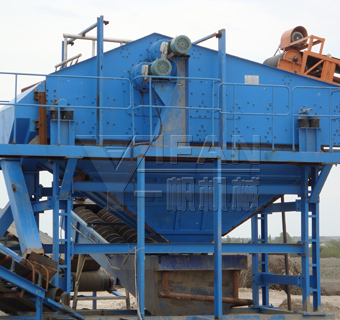 直線振動篩工作現場